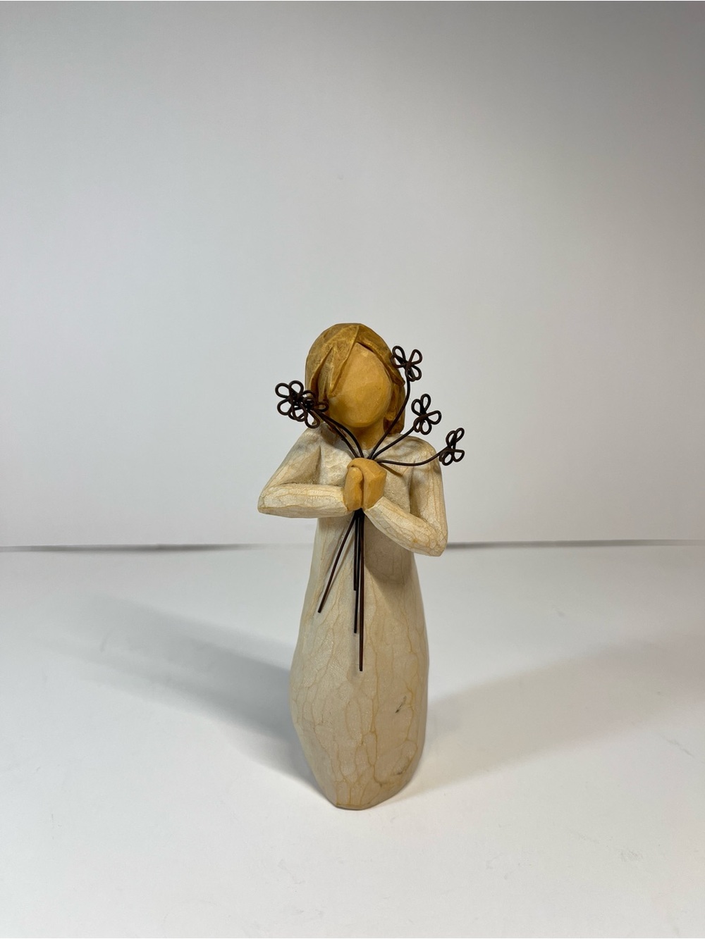 Willow Tree Friendship Figurine Flowers 2004 Demdaco Susan Lordi Gift Preowned